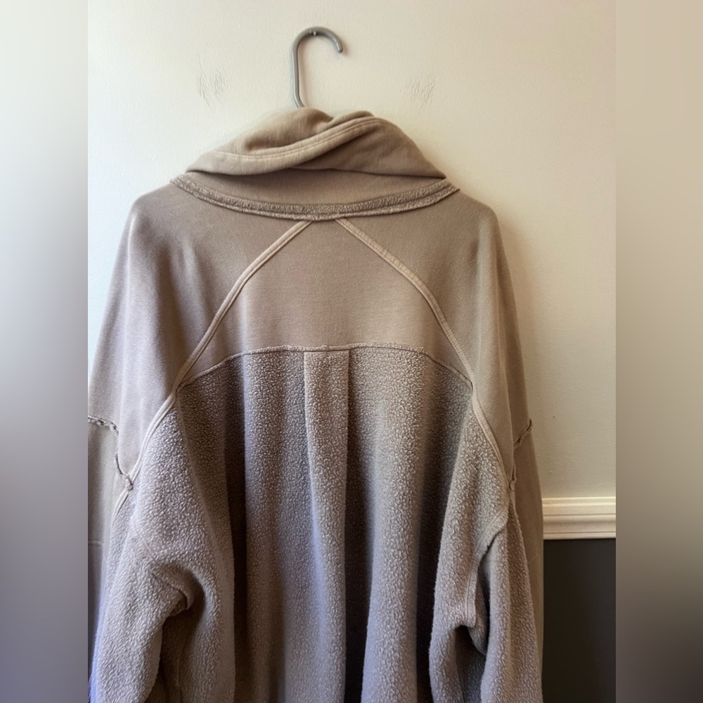 Free People Jordan slouchy jacket magic mushroom medium - Picture 8 of 9